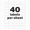 Avery PermaTrack Tamper-Evident Asset Tag Labels, 3/4" x 1-1/2", 320 Asset Tags (60528)